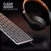 Axagon HMC-KB-US, USB 5Gbps jaotur koos klaviatuuriga, HDMI 4K/60Hz, 3x USB-A, SD/mSD, heli, PD 100, USA paigutus