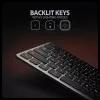 Axagon HMC-KB-US, USB 5Gbps jaotur koos klaviatuuriga, HDMI 4K/60Hz, 3x USB-A, SD/mSD, heli, PD 100, USA paigutus