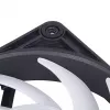 Ventilaator Silverstone VISTA 120 ARGB 12 cm must 2000 RPM FDB