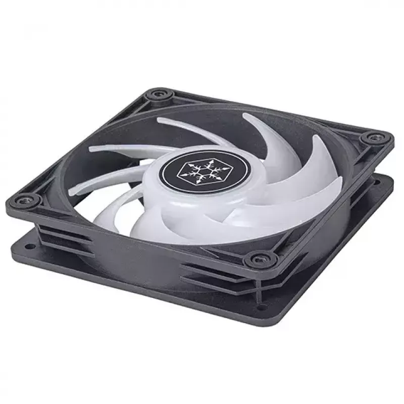 Ventilaator Silverstone VISTA 120 ARGB 12 cm must 2000 RPM FDB