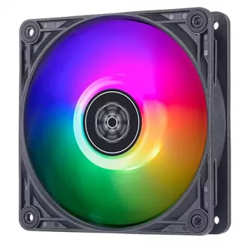 Ventilaator Silverstone VISTA 120 ARGB 12 cm must 2000 RPM FDB