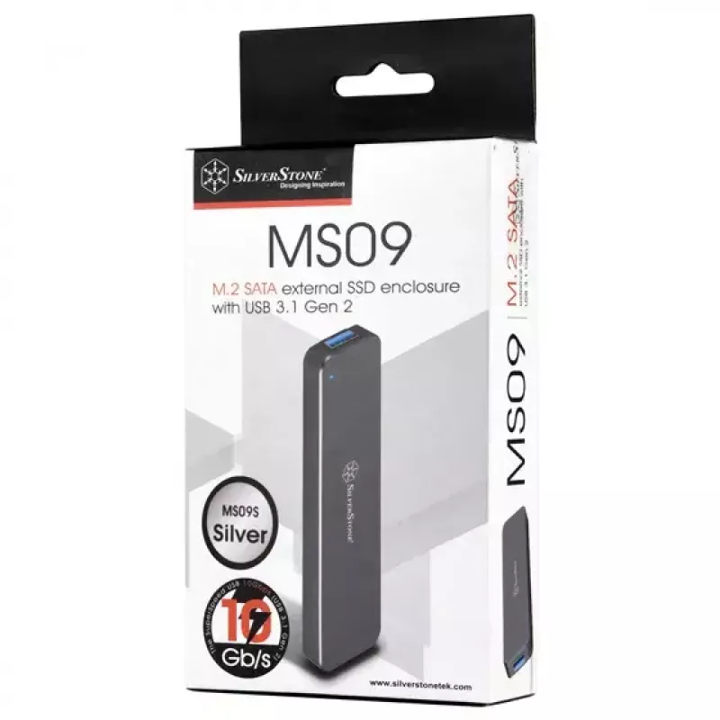 SSD korpus Silverstone MS09