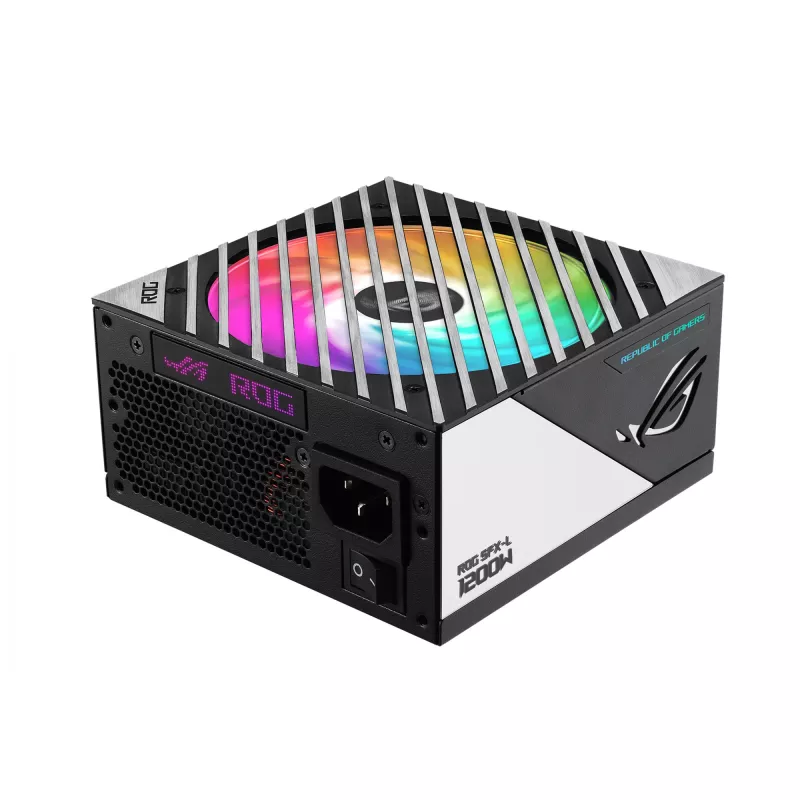 ASUS ROG -LOKI-1200T-SFX-L-GAMING toiteplokk 1200 W 20+4 pin ATX Must, Hõbedane