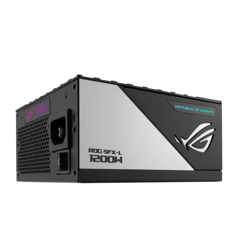 ASUS ROG -LOKI-1200T-SFX-L-GAMING toiteplokk 1200 W 20+4 pin ATX Must, Hõbedane