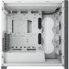 CORSAIR iCUE 5000X RGB – temperklaasiga keskmine ATX-arvuti korpus – valge
