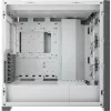 CORSAIR iCUE 5000X RGB – temperklaasiga keskmine ATX-arvuti korpus – valge