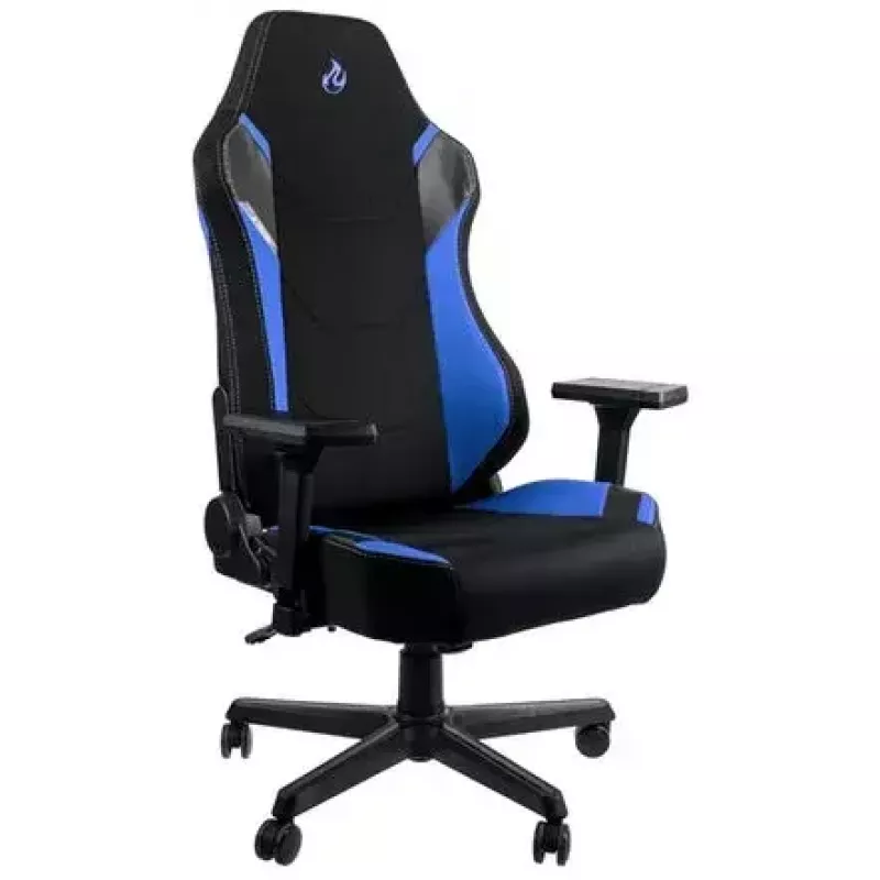 PC mängutool Nitro Concepts X1000 polsterdatud iste Must Sinine 135 kg
