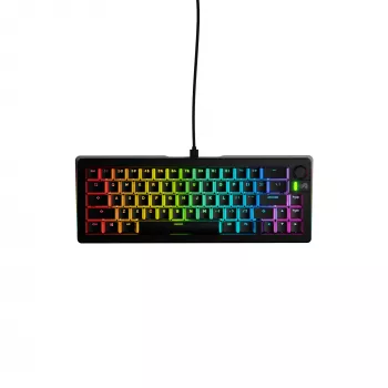 Mehaaniline mänguklaviatuur GLORIOUS GMMK 3 65% juhtmega USB, QWERTY US, RGB, must