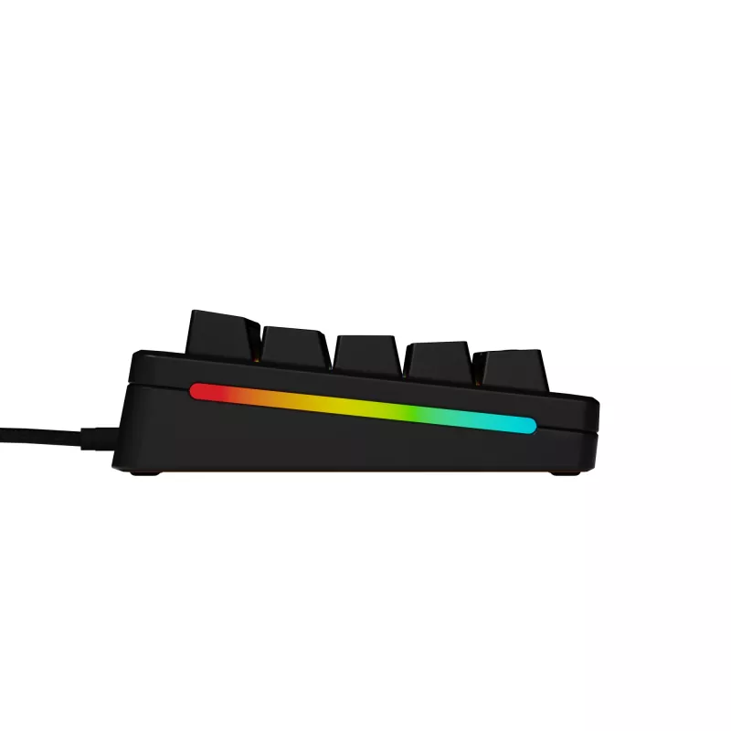 Mehaaniline mänguklaviatuur GLORIOUS GMMK 3 65% juhtmega USB, QWERTY US, RGB, must