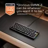 Mehaaniline mänguklaviatuur GLORIOUS GMMK 3 65% juhtmega USB, QWERTY US, RGB, must