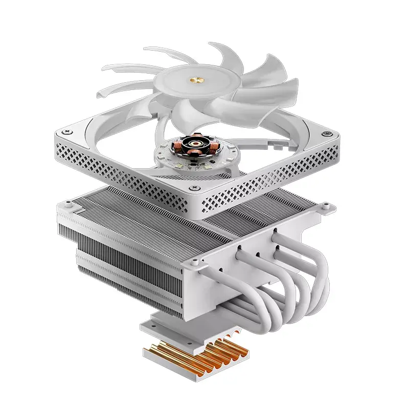 Õhkjahuti Jonsbo HX6200D 12 cm 700-1800 RPM Valge