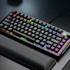 Glorious Gaming GMMK 3 PRO 75% Prebuilt Wired Must - US, juhtmega, USB, mehaaniline, QWERTY, RGB LED, must