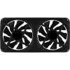 Aerocool ASTRO24 Dual Fan PC 12cm ARGB LED vibratsioonivastane tugi must