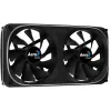 Aerocool ASTRO24 Dual Fan PC 12cm ARGB LED vibratsioonivastane tugi must