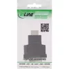 InLine HDMI-DVI-adapter, isane / 24+1 emane, kullatud, 4K2K