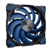 Ventilaator Akasa ALUCIA SC protsessoriventilaator 14 cm must sinine hüdrodünaamiline laager