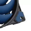 Ventilaator Akasa ALUCIA SC protsessoriventilaator 14 cm must sinine hüdrodünaamiline laager