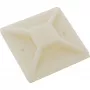 InLine kaablisidemete kinnituspadjad isekleepuvad 20x20mm beež 10 tk