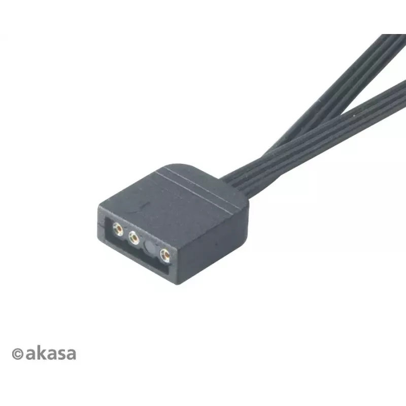 Adresseeritav RGB LED jaotuskaabel Akasa AK-CBLD08-12BK