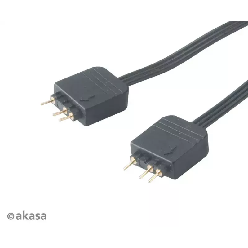 Adresseeritav RGB LED jaotuskaabel Akasa AK-CBLD08-12BK