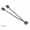 Adresseeritav RGB LED jaotuskaabel Akasa AK-CBLD08-12BK