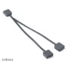 Adresseeritav RGB LED jaotuskaabel Akasa AK-CBLD08-12BK