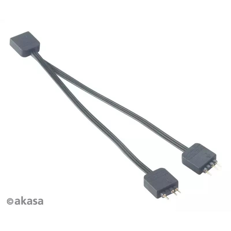 Adresseeritav RGB LED jaotuskaabel Akasa AK-CBLD08-12BK