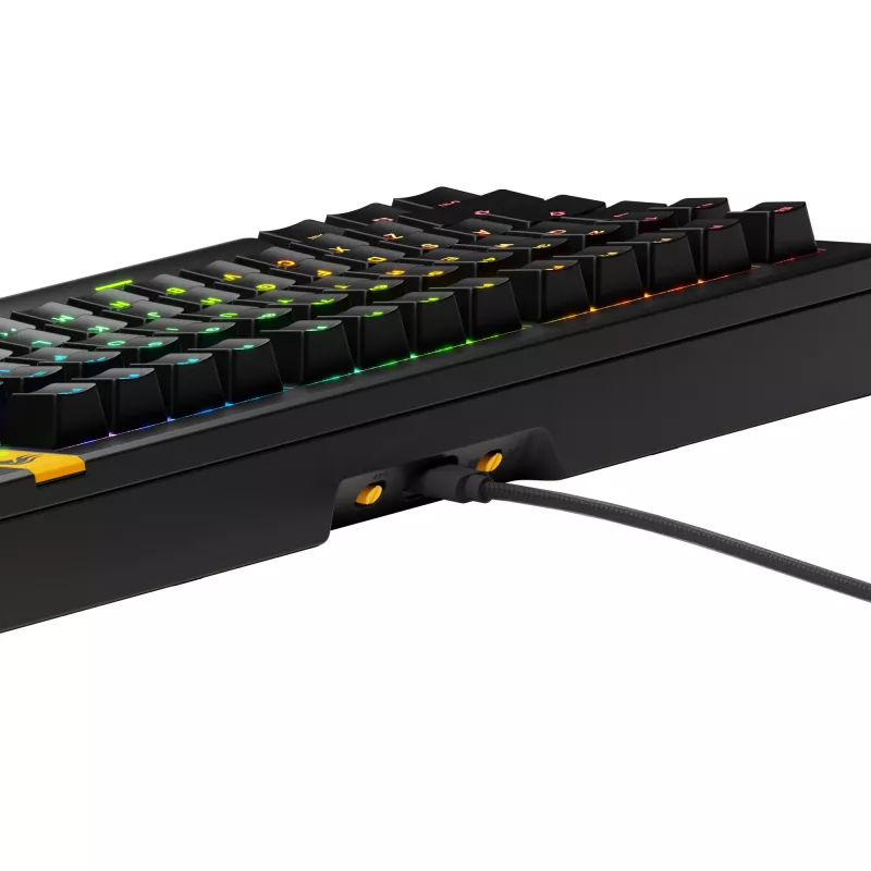 Glorious PC Gaming Race GMMK 3 HE eelmonteeritud klaviatuur 75% mehaaniline RGB must