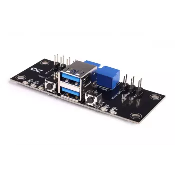 Veeblokk Alphacool 25057 Must 34 mm x 82 mm x 20 mm