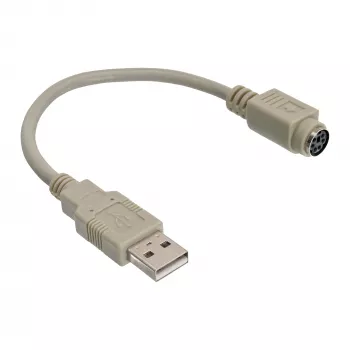 USB adapterkaabel USB tüüp A-pistik / PS/2 emane InLine 33102