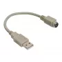USB adapterkaabel USB tüüp A-pistik / PS/2 emane InLine 33102