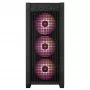PC-korpus ASUS TUF Gaming GT302 ARGB Midi Tower must — karastatud klaas, 3x140 mm ees + 1x140 mm taga, USB-C
