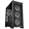 PC-korpus ASUS TUF Gaming GT302 ARGB Midi Tower must — karastatud klaas, 3x140 mm ees + 1x140 mm taga, USB-C