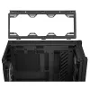PC-korpus ASUS TUF Gaming GT302 ARGB Midi Tower must — karastatud klaas, 3x140 mm ees + 1x140 mm taga, USB-C