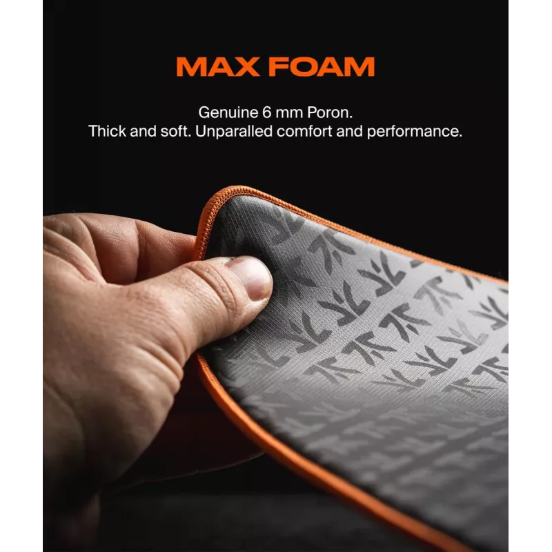 FNATIC hiirematt - Dash V2 Max L - Päikeseloojang oranž