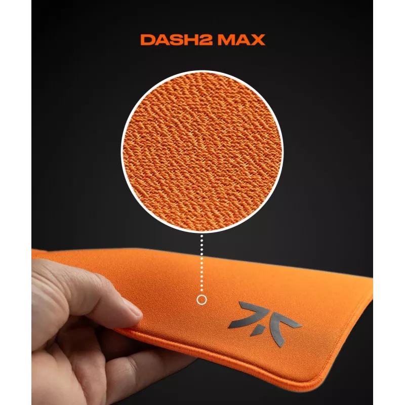 FNATIC hiirematt - Dash V2 Max L - Päikeseloojang oranž
