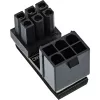 InLine toiteadapter sisemine 180° ATX 6-pin isane-emane Must 26636E