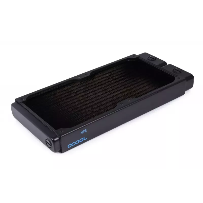 Radiaator Alphacool 14376 messing vask teras must 124mm 271.5mm 30mm