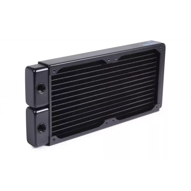 Radiaator Alphacool 14376 messing vask teras must 124mm 271.5mm 30mm