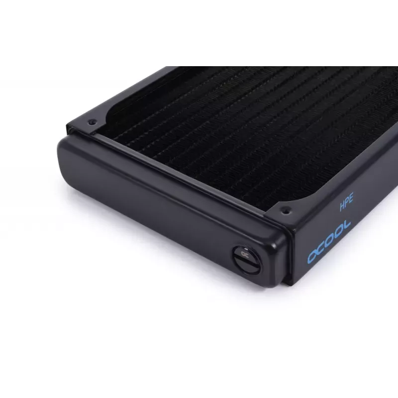 Radiaator Alphacool 14376 messing vask teras must 124mm 271.5mm 30mm