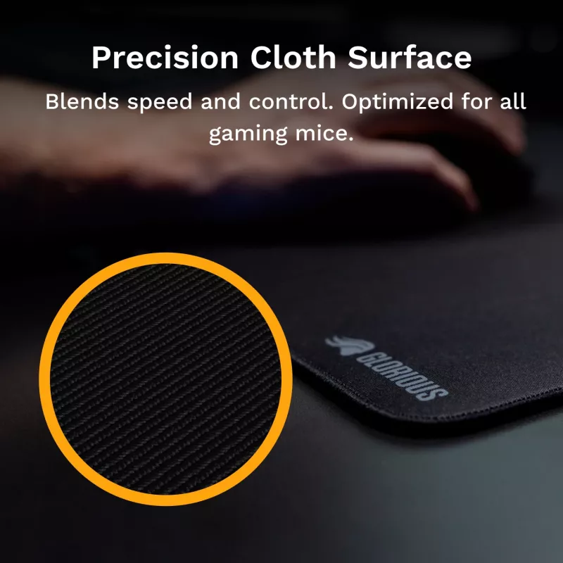 Hiirematt Glorious Gaming Glorious hiir Pad 2 3XL – õmmeldud – must