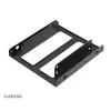 2,5-tolline SSD- ja HDD-adapter Akasa AK-HDA-11 koos SATA-kaabliga 2,5-tolliste draivide jaoks