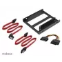 2,5-tolline SSD- ja HDD-adapter Akasa AK-HDA-11 koos SATA-kaabliga 2,5-tolliste draivide jaoks