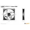 be quiet! LIGHT WINGS LX 140mm PWM arvutikorpuse ventilaator 14 cm Must 1 tk