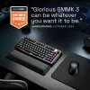 Mehaaniline mänguriklaviatuur GLORIOUS GMMK 3 PRO HE 75% juhtmega USB, QWERTY, RGB, must