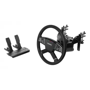 Moza Racing MOZA Trucking Bundle, võidusõidurool, must, American Truck Simulator Euro Truck Simulator 2, CE, 470 mm, 310 mm
