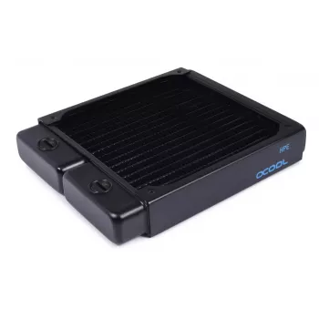 Radiaator Alphacool 14470 messingist vasest terasest must 144mm x 173,5mm x 30mm