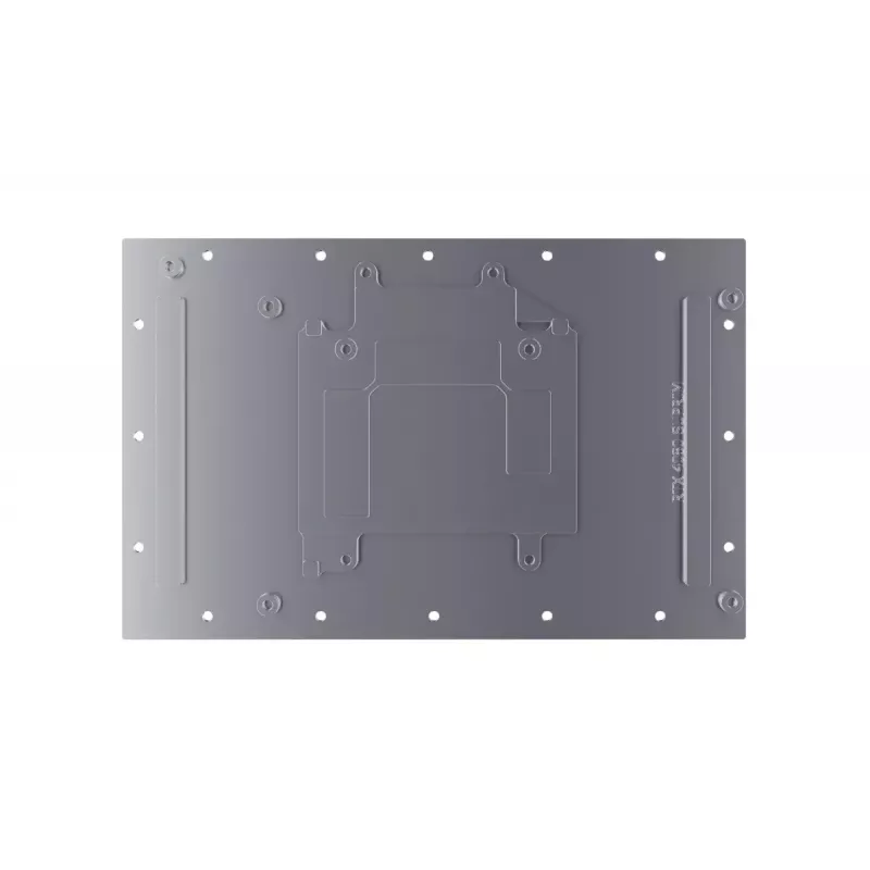 Veeblokk + tagumine plaat Alphacool Eisblock Aurora Acryl Alumiinium Vask Läbipaistev