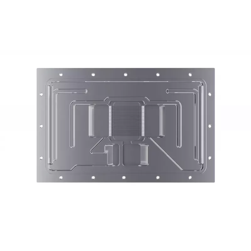Veeblokk + tagumine plaat Alphacool Eisblock Aurora Acryl Alumiinium Vask Läbipaistev