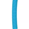 Spiraalne USB-kaabel GLORIOUS GMMK Electric Blue — Eemaldatav klaviatuurikaabel, täisnurksed pistikud